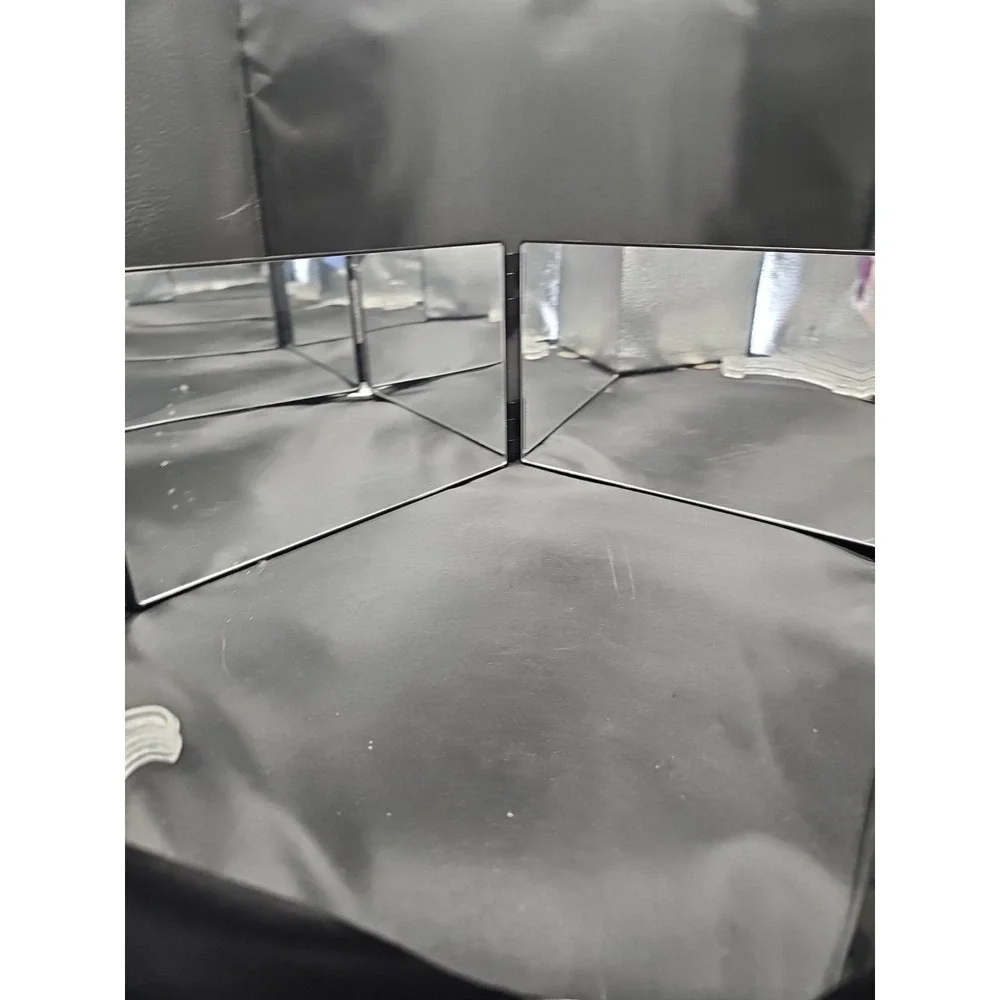 Self-Cut System Three-Way Mirror -Travel Used